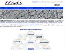 Tablet Screenshot of novarials.com